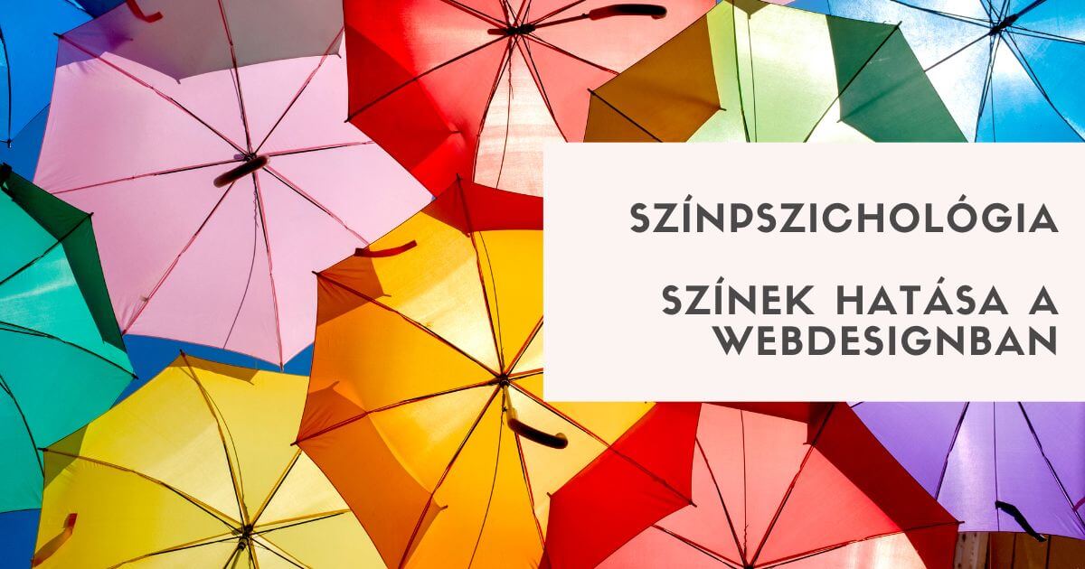 Színpszichológia - színek hatása a webdesignban